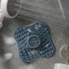 Фильтр для слива волос в ванной комнате с защитой от блокировки