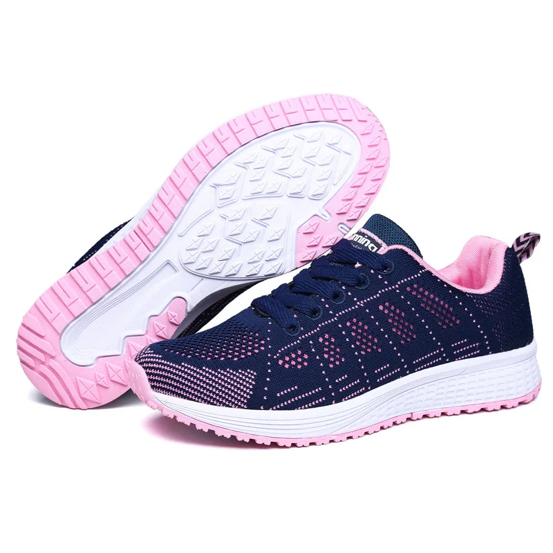 Легкие женские кроссовки для бега дышащие уличные износостойкие Женская
