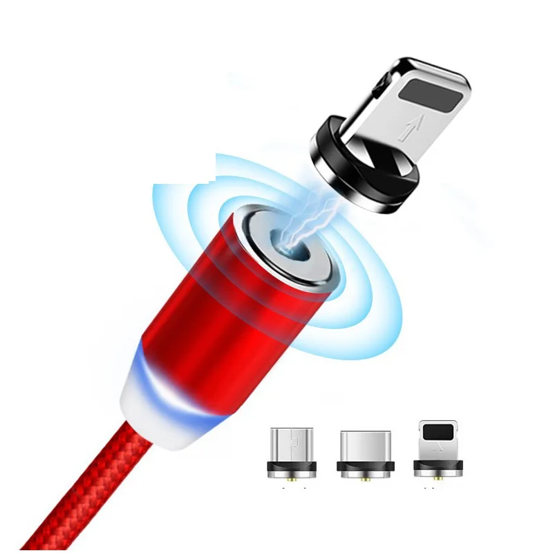 Магнитный кабель Micro Тип USB C для подключения к сети Android мобильный телефон Быстрая