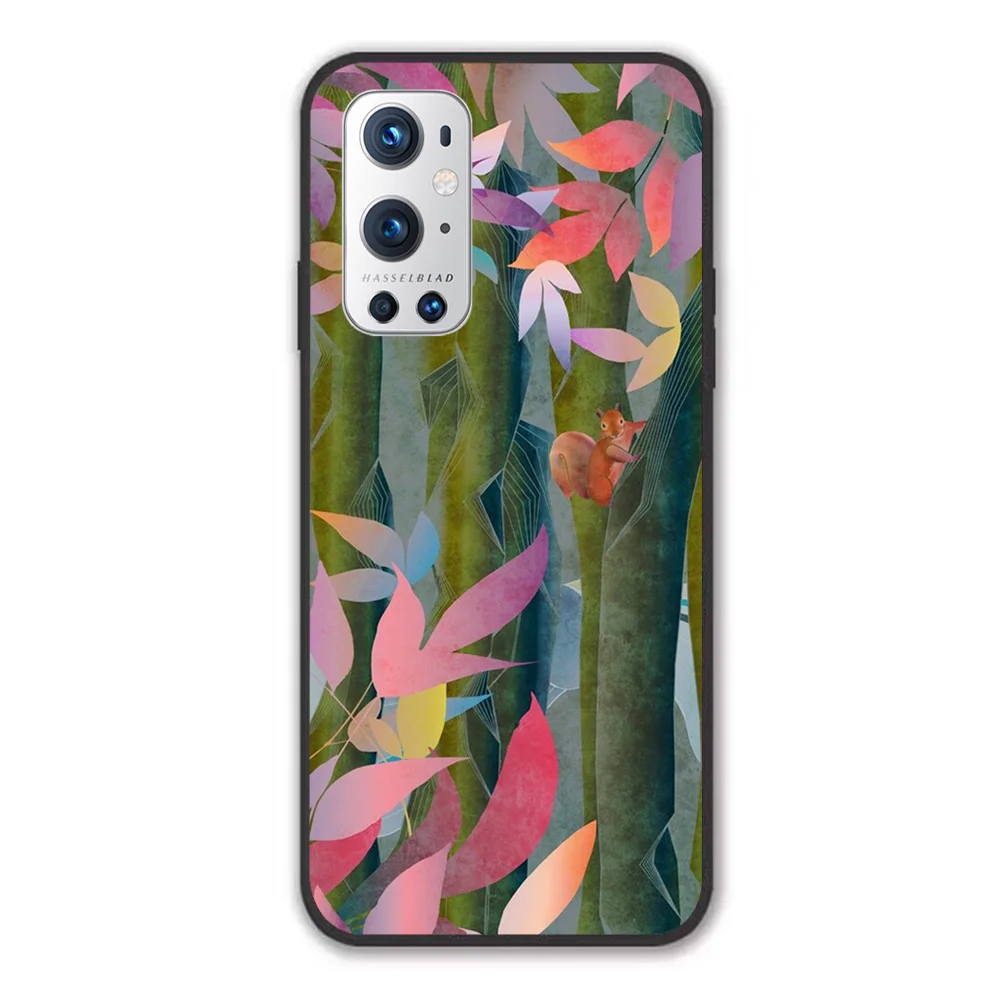 

For OnePlus Autumn by a Waterfall Soft TPU Border OnePlus 7 7T 7Pro 8 8T 8Pro 9 9Pro Case