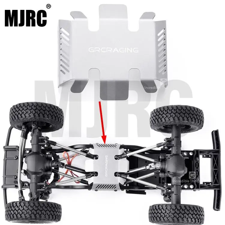 Нержавеющая сталь металлическая Броня Защита шасси для RC Гусеничный автомобиль MST CFX 242 мм/252 мм/267 мм Колесная база шасси JIMNY 0131A