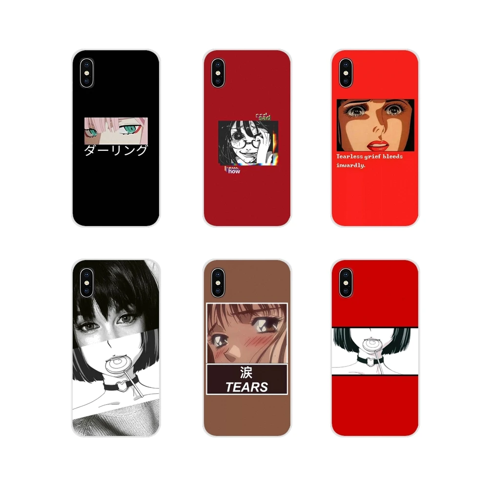 Чехол для сотового телефона с аниме пазлом забавное лицо девушки Huawei Nova 2 3 2i 3i Y6 Y7