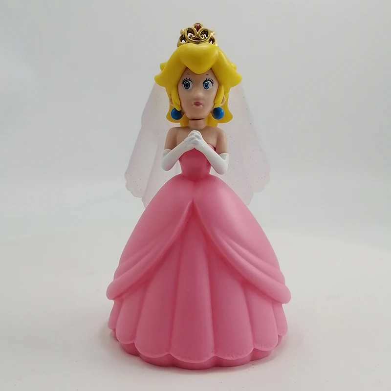 Экшн-фигурка из ПВХ в стиле Super Mario Bros Prince Bowser Princess Peach коллекционные