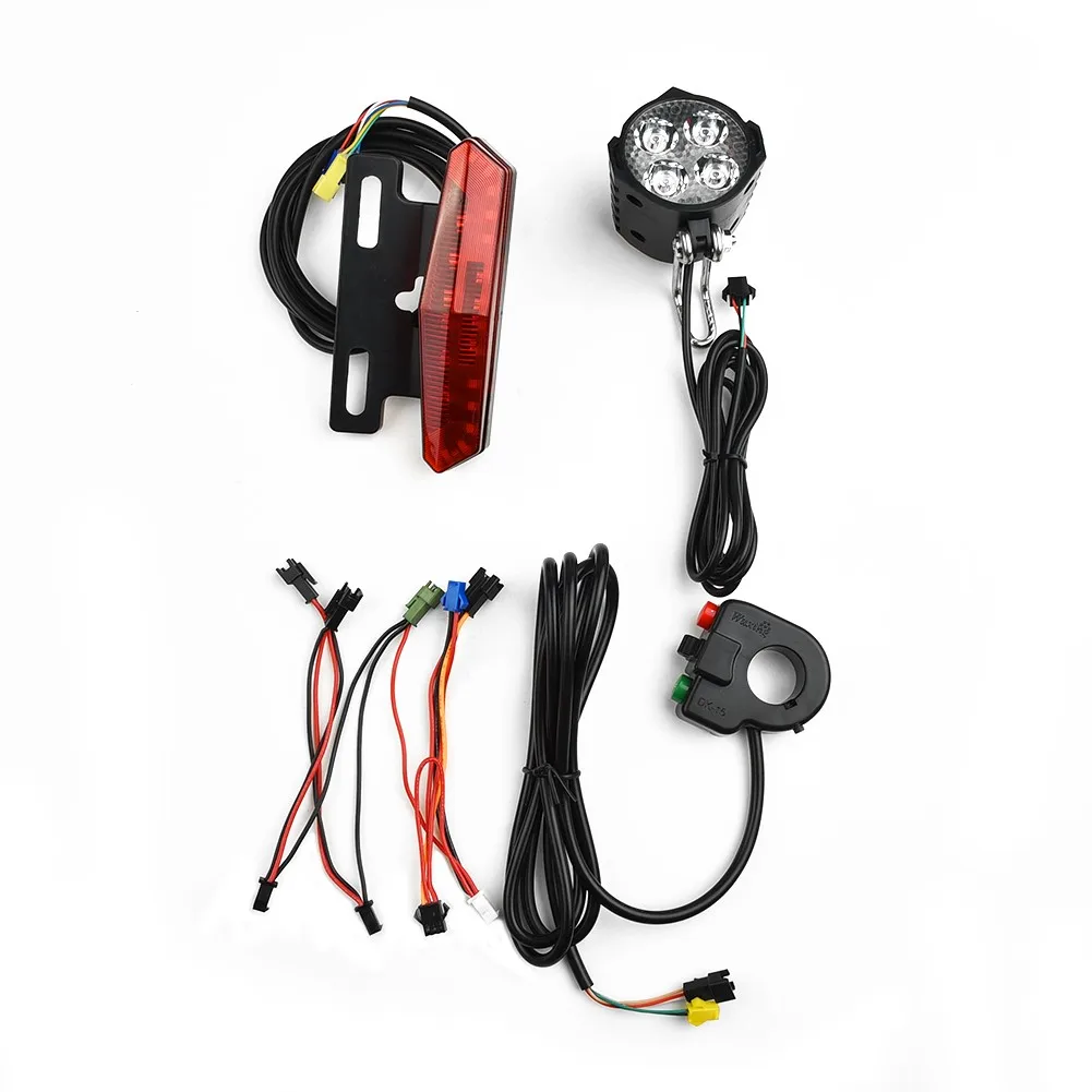 

Electric Bicycle Turn Signal Tail Light Mountain Bike Brake Lamp MTB Cycling Waterproof USB Rechargeable Horn Safety Warning Li