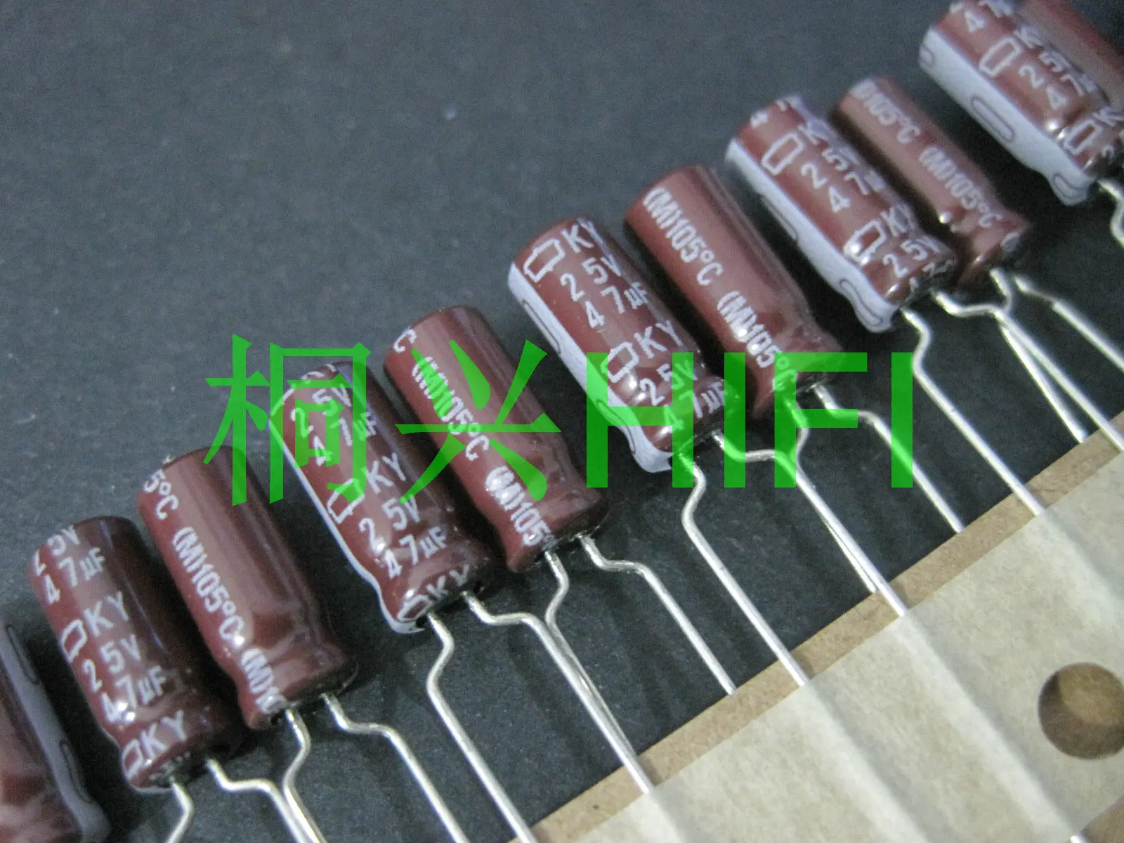 50 шт. новый Электролитический конденсатор ky 25v47uf NIPPON KY 25 в 47 мкФ 5Х11 мм 25В NCC