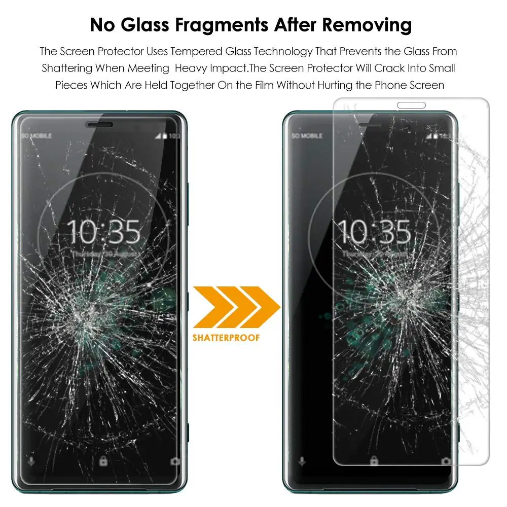 9H 2.5D Tempered Glass for SONY Xperia 1 X1 XZ4 Phone Screen Protector ACE Compact Mini Protective Film | Мобильные телефоны и
