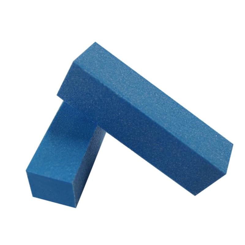 blue 10 шт./компл. шлифовальная Шлифовальная Пилка Для ногтей Полировщики для ногтей Файлы Блок шлифовальный маникюр с полировкой ногтей, для маникюра - Цвет: blue