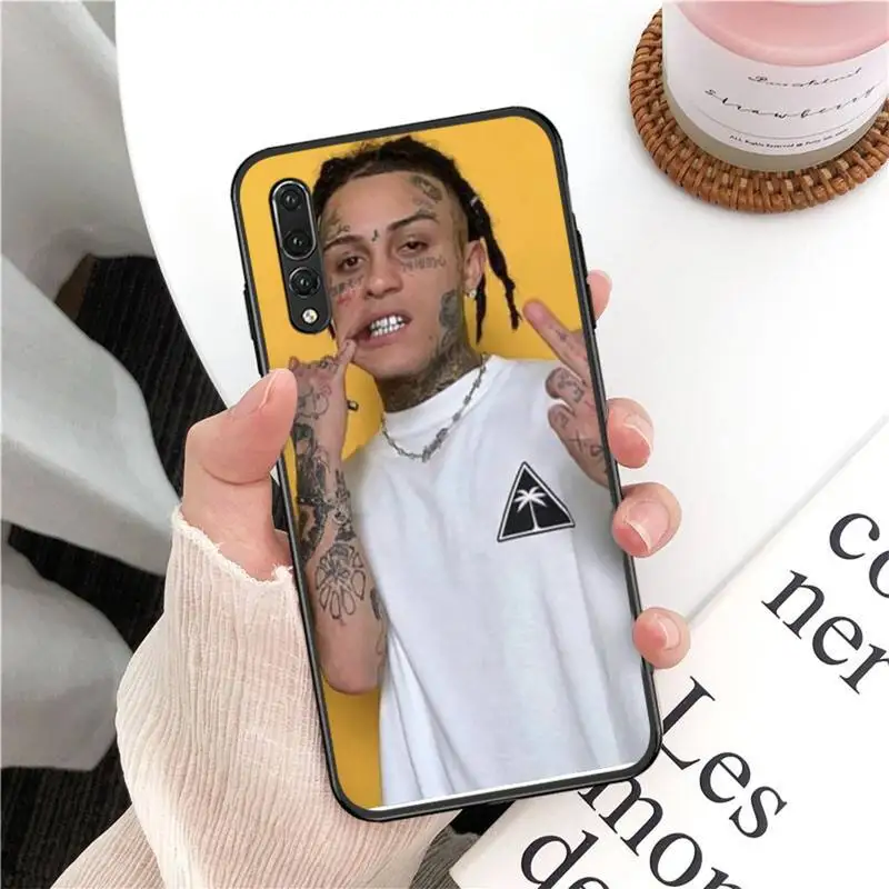 

0 Rap Singer XXXTentacion Black TPU Soft Phone Case Cover for huawei p10 pius lite p20 lite p30 lite psmart p20lite casese 2020