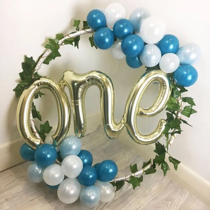 Jumbo ONE Script воздушный шар 40 дюймов цифры воздушные шары для маленьких мальчиков и