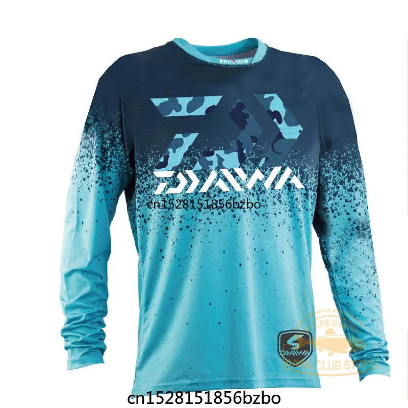 

Daiwa Autumn Fishing Jersey Quick Dry Fishing Long-sleeve Clothing Breathable Outdoors Fishing T-Shirt Spring Fishing Clothes