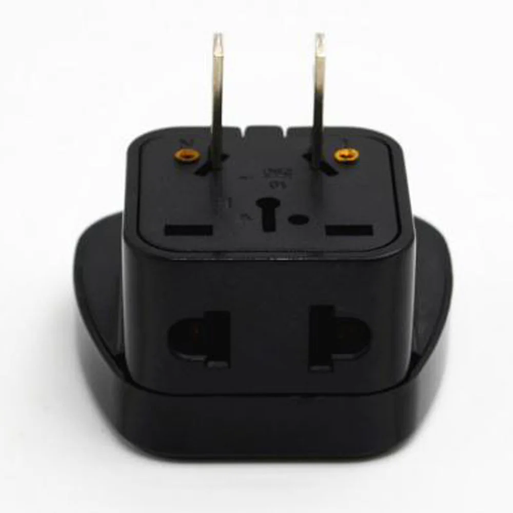 Черный белый 10A 250V 2 Pin Электрический разъем с предохранителем и универсальным