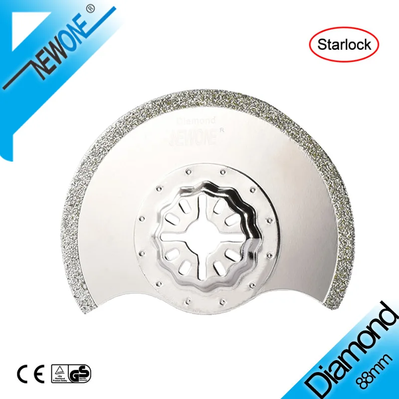 NEWONE 88 мм сегментная Алмазная осциллирующая пила пилы принадлежности для