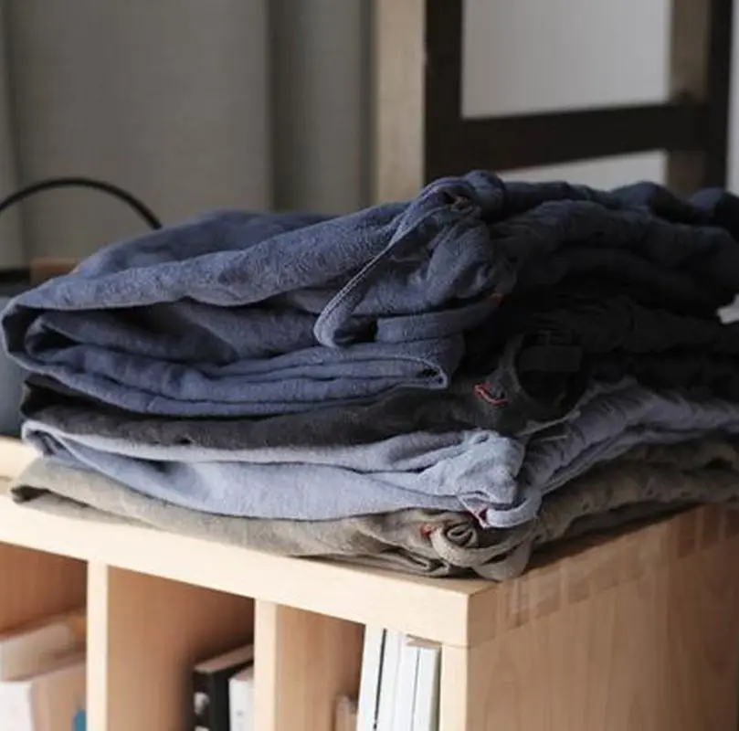 Весна и осень мужские высококачественные льняные хлопковые брюки для занятий