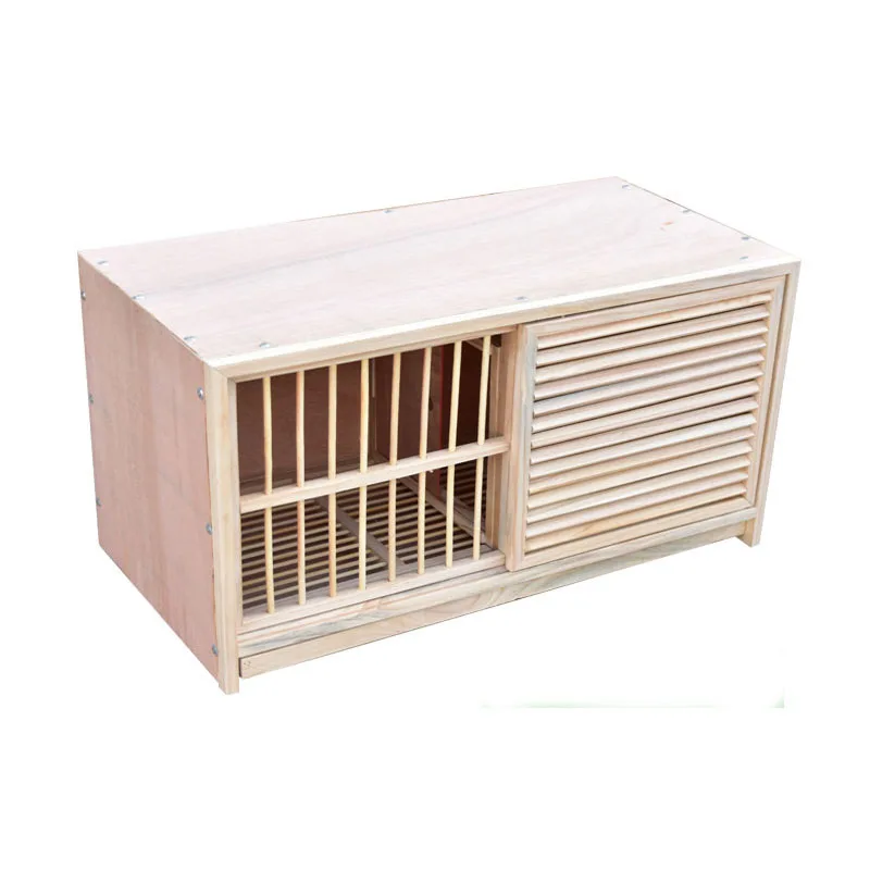 Деревянное гнездо голубей переносная клетка для голубя птиц домик кролика