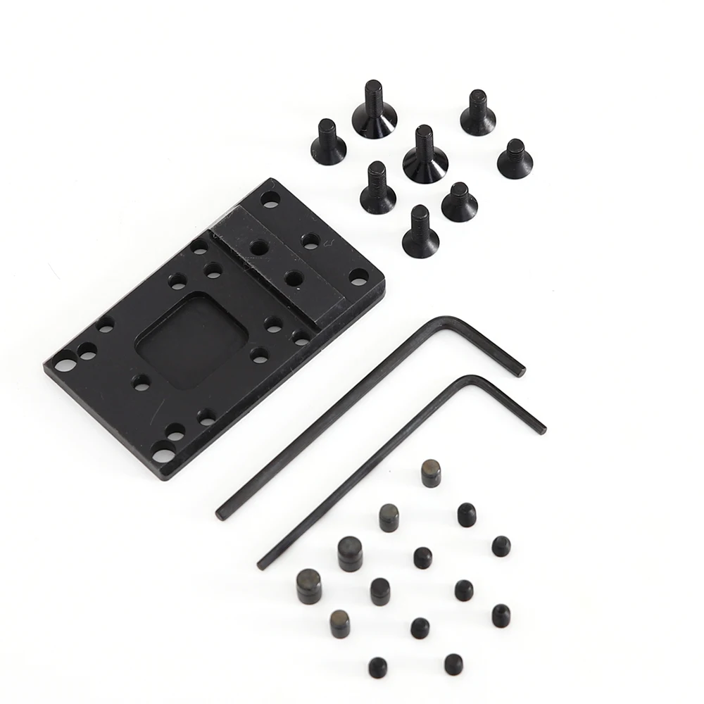 

Лидер продаж, направляющая для ЗАДНЕГО ПРИЦЕЛА Glock с пористой основой, адаптер для охотничьего пистолета, аксессуары для прицела в красную т...