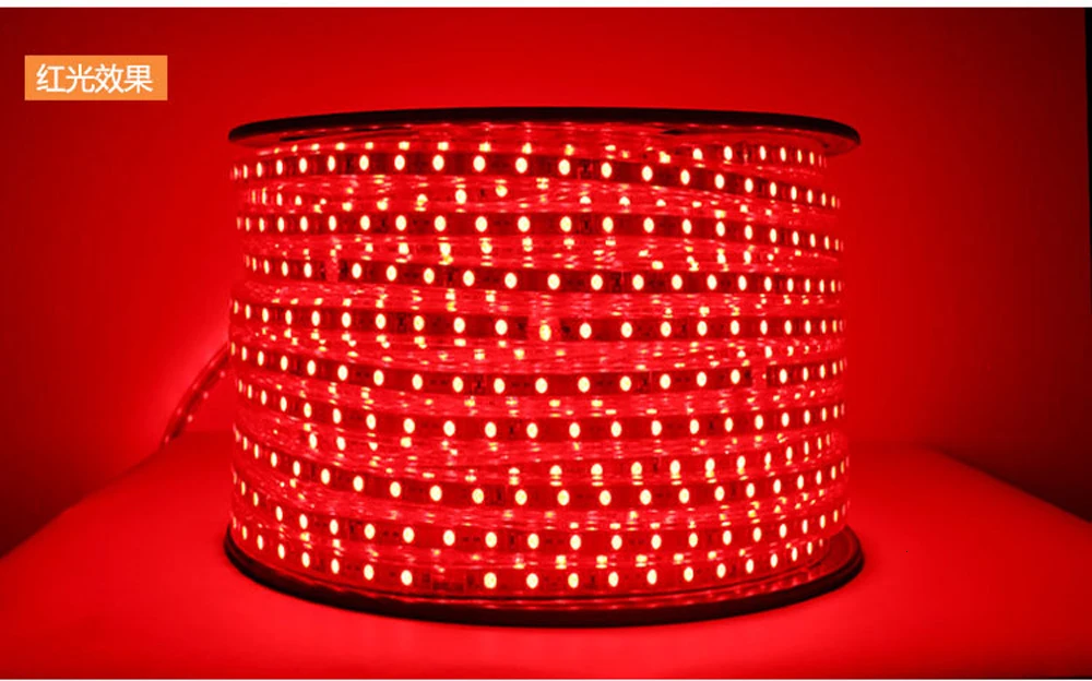 Fanlive 5050 60 светодиодов/m Ac110v/220 v 14,4 Вт/м 840lm/m цветная(Rgb) Светодиодная лента, светильник 25 м/лот+ rgb-контроллер