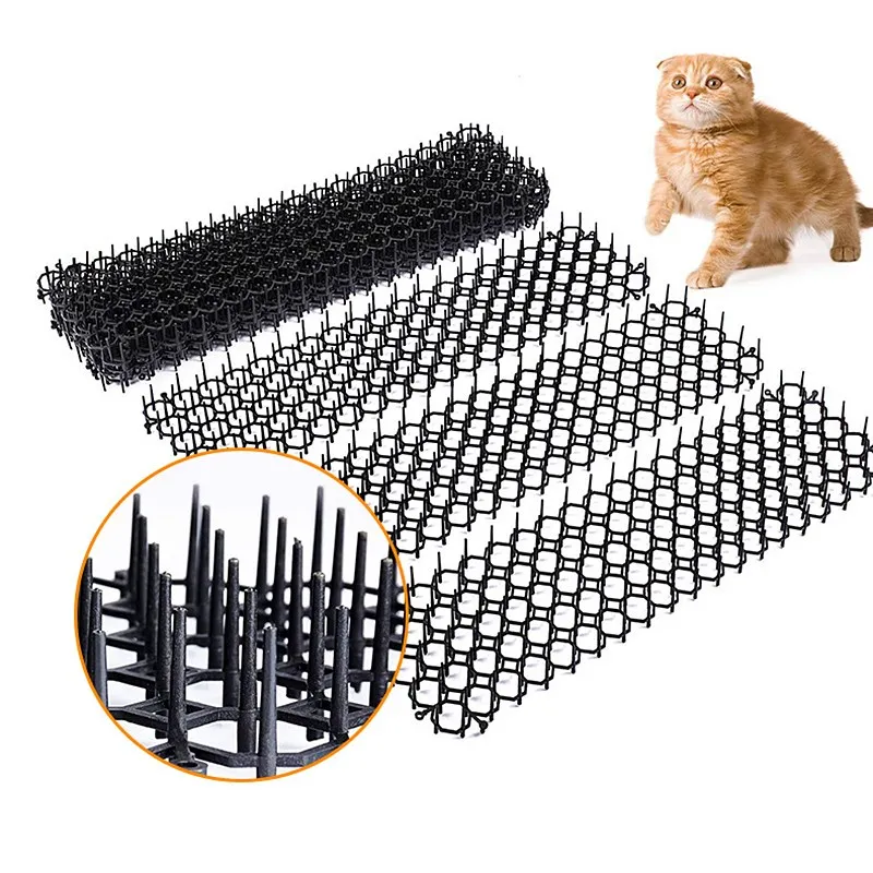 

Hot Sale Garden Anti-Cat Dog Anti-Bird Prickle Strip Dig Stop Cat Repellent Deterrent Mat Spike Outdoor Garden Supplies