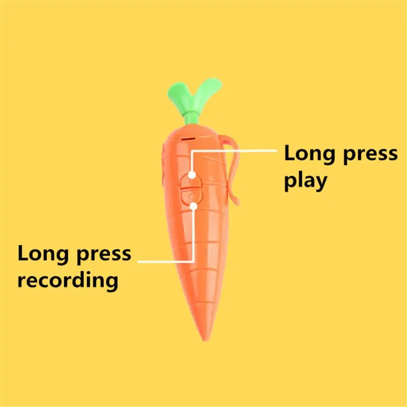 

Kids Carrot Recorder Pen Toy,Also As Cute Ballpoint Pen for Boys Girls