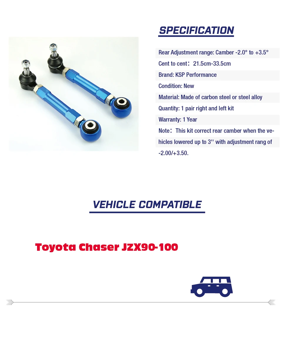 Kingsun Палец Управления стержень для Toyota Chaser JZX90-100