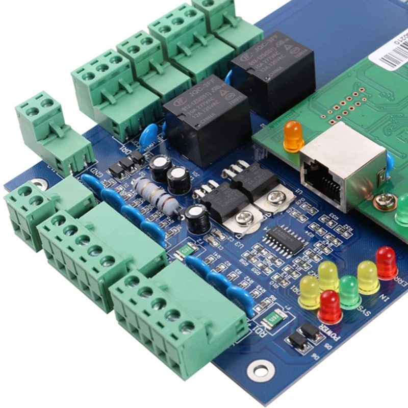 

32-Bit Network Access Controller Network Access Control Board with Desktop Software, Suitable for 2 Doors