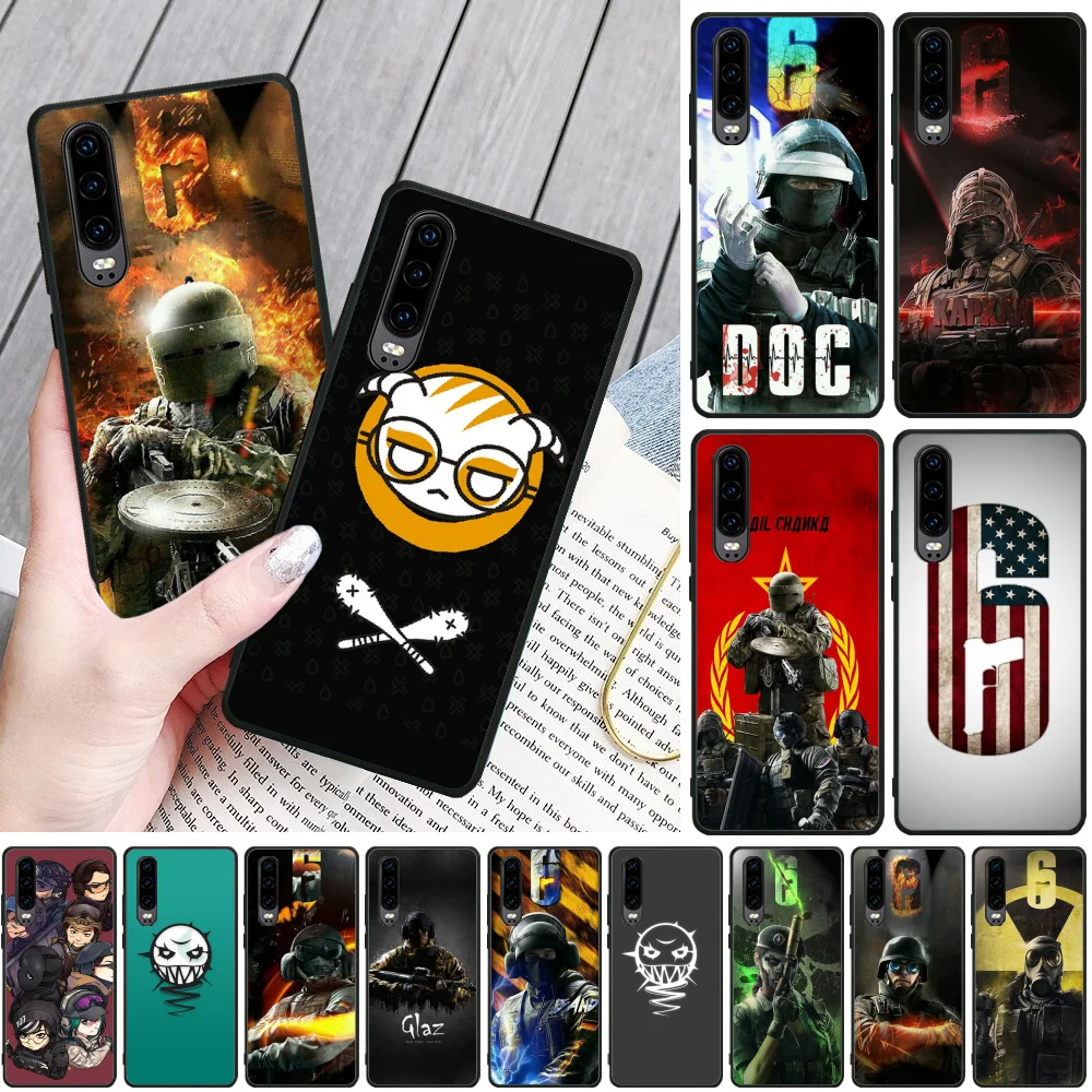 Чехол для телефона BaweiTE Tom Clancy Rainbow Six Siege Huawei P9 10 lite P20 pro P30 Psmart mate 20