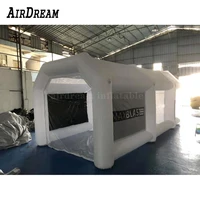 high quality automobile inflatable spray paint booth car workstation spraying tent for cars