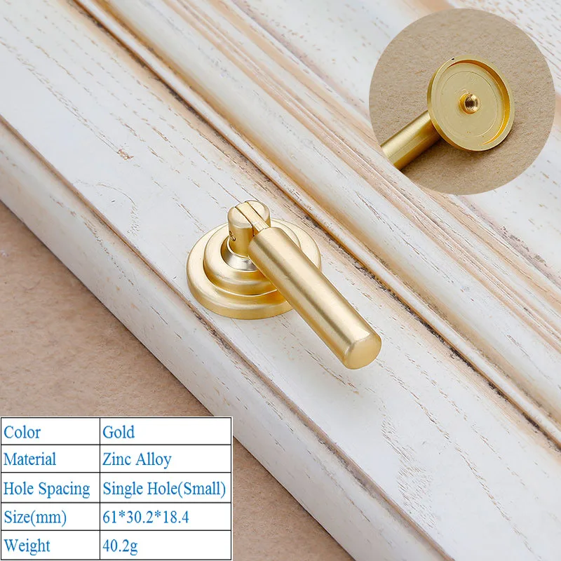 Gold 6901-Small Декоративные дверные ручки для шкафа из цинкового сплава, китайский обувной шкаф, кольца, Имитация меди, ручки для спальни - Цвет: Gold 6901-Small