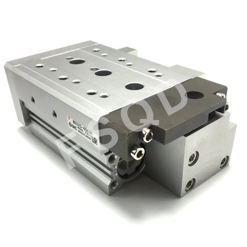 MXS25-10A 20A 30A 40A 50A MXS25-10AS 20AS 30AS 40AS 50AS/10AT 20AT 30AT 40AT 50AT MXS25-50ASR FSQD SMC скользящий цилиндр MXS |