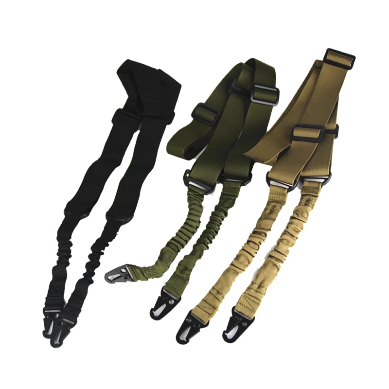 

Tactical 2 Point Rifle Sling Strap Metal Buckle Nylon Gun Sling Airsoft Outdoor Rifle Shoulder Strap Belt Military Accessories