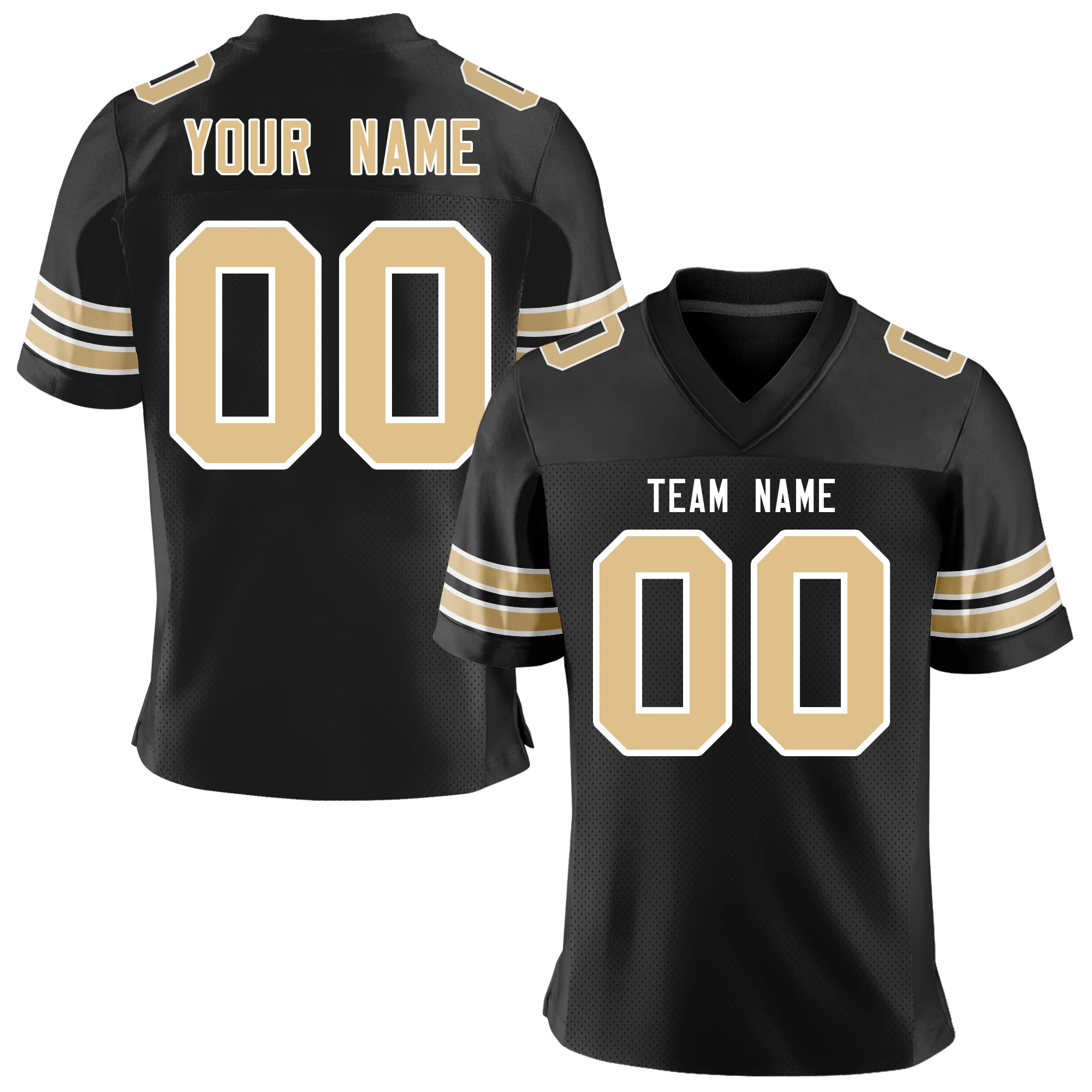 

Fashion Football Jersey Custom Full Sublimation Your Team Name/Number Breathable Cool Soft Tee Shirts for Adults/Youth Big size