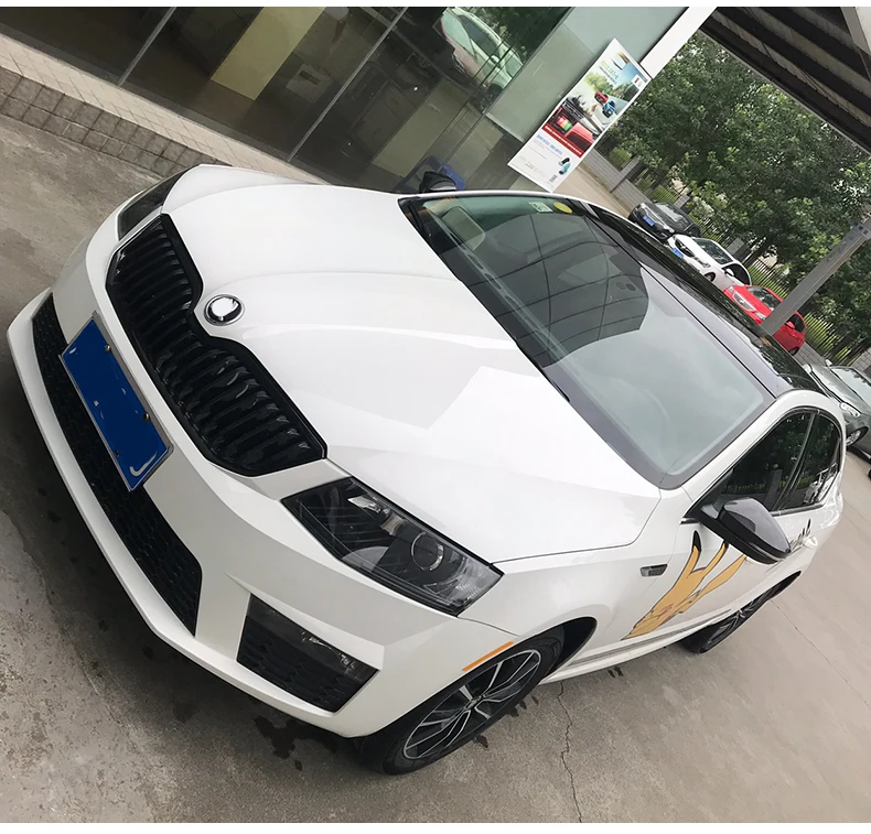 Зеркало заднего вида корпус для- Skoda Octavia дверь боковое крыло зеркало заднего вида заменить оригинальное покрытие отделка автомобиля Стайлинг