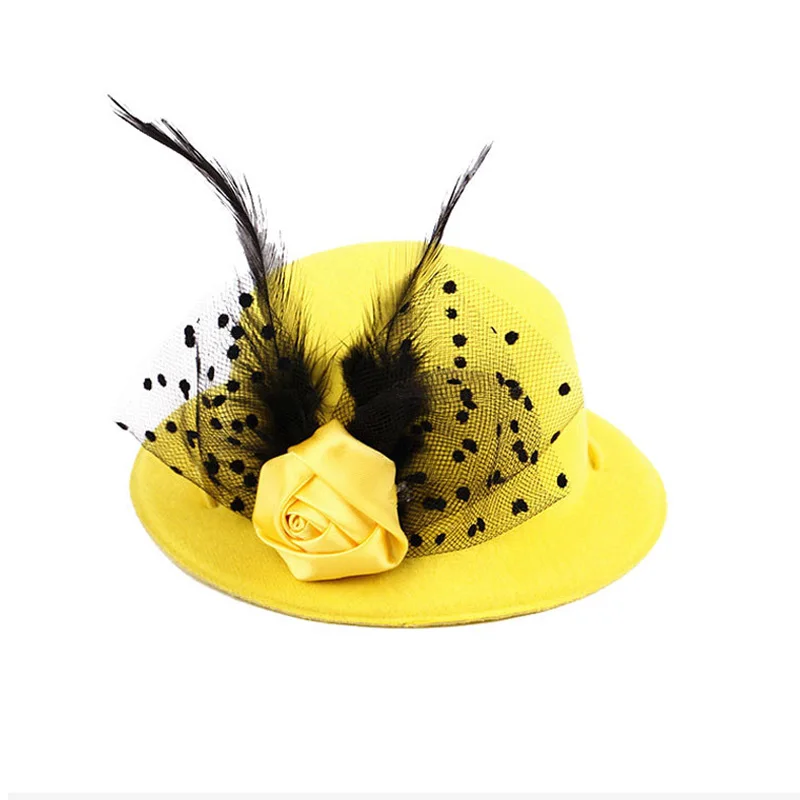 Женская шляпа для домашних животных собака кошка Тедди украшение модная