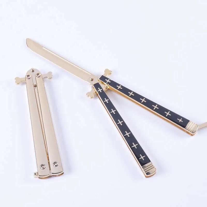 Заклепки Анти осень бабочка нож бросок анимация периферийная игрушка модель