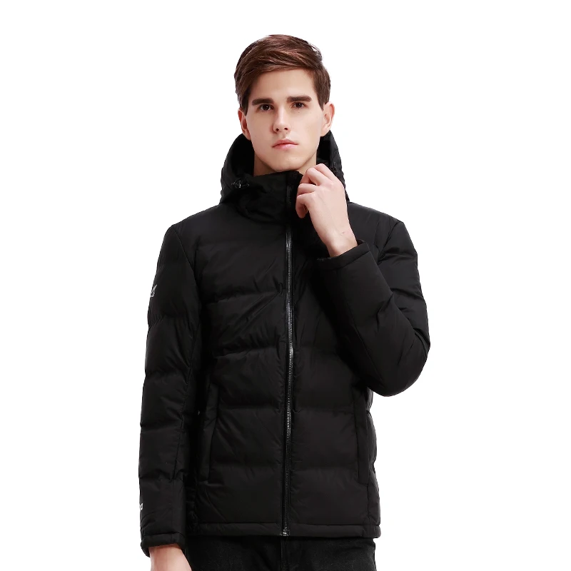 Куртка с капюшоном ROYALWAY для мужчин и женщин зимняя теплая куртка на белом утином