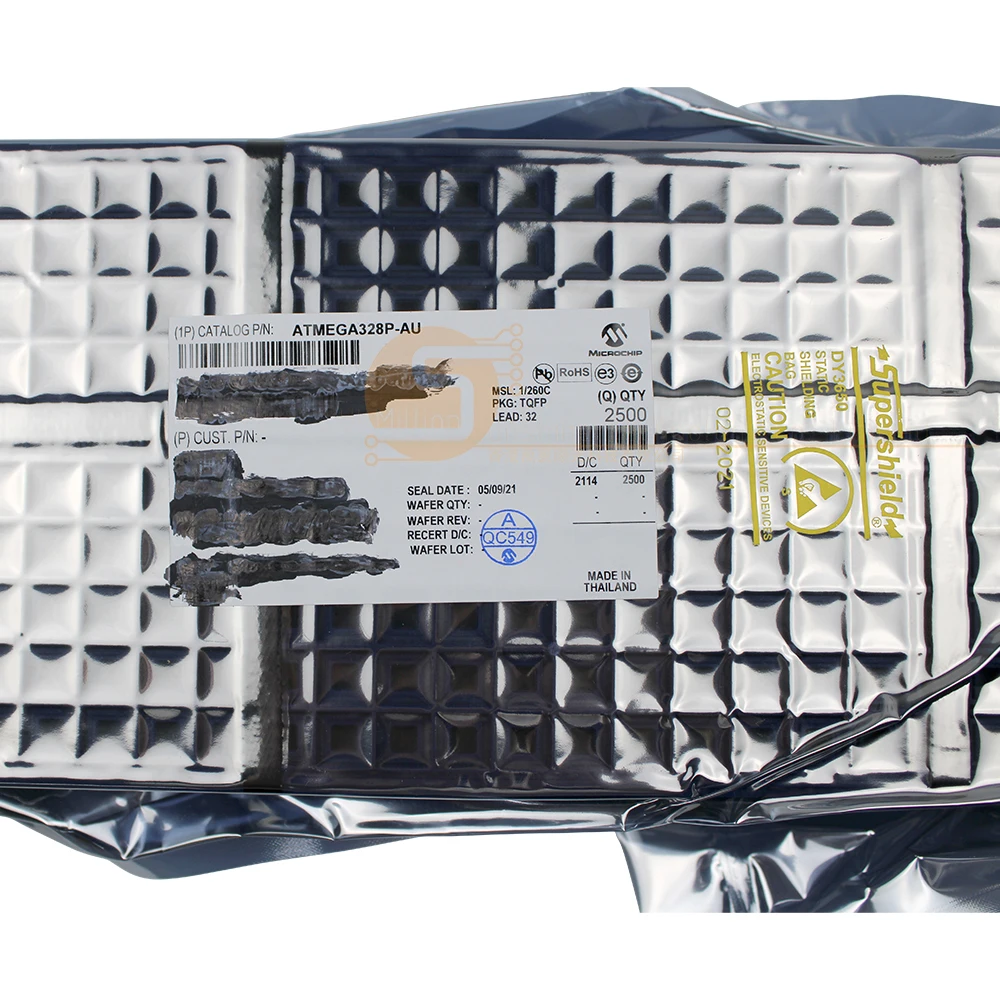 Оригинальная лампа для телефона флэш накопитель TQFP ATMEGA328P микроконтроллер 8