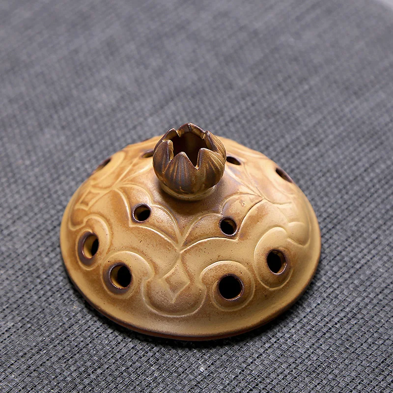 

Holder Car Large Incense Burner Ceramic Portable Decor Incense Burner Buddha Lotus Quemador De Incienso Vaporizer Smoke EA6XXL