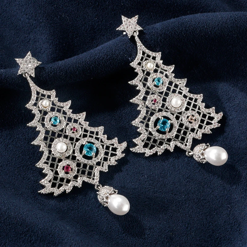 RAKOL романтическая белая Рождественская елка Полный проложенный кубический