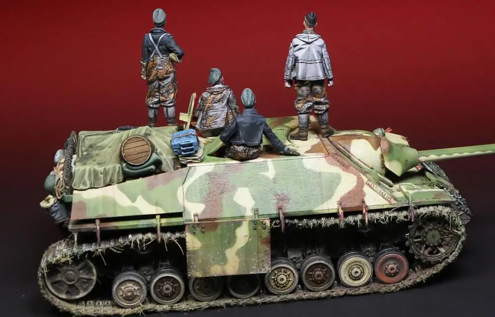 1/35 танкеров с аксессуарами для сумок (без резервуара) набор сборки фигурок из