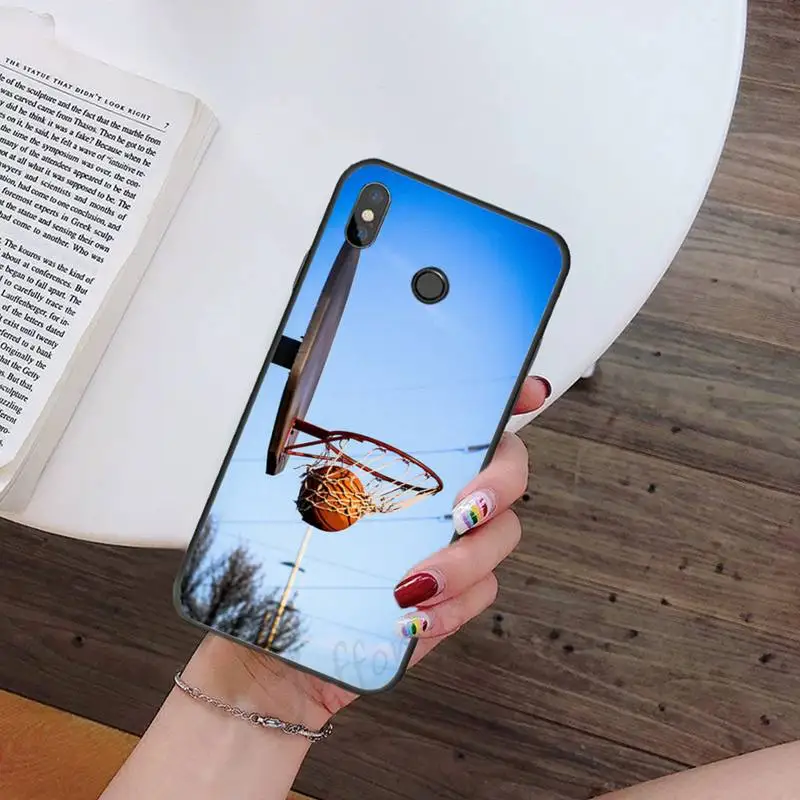 

Basketball court sports Phone Case For Xiaomi Redmi note 7 8 9 t k30 max3 9 s 10 pro lite