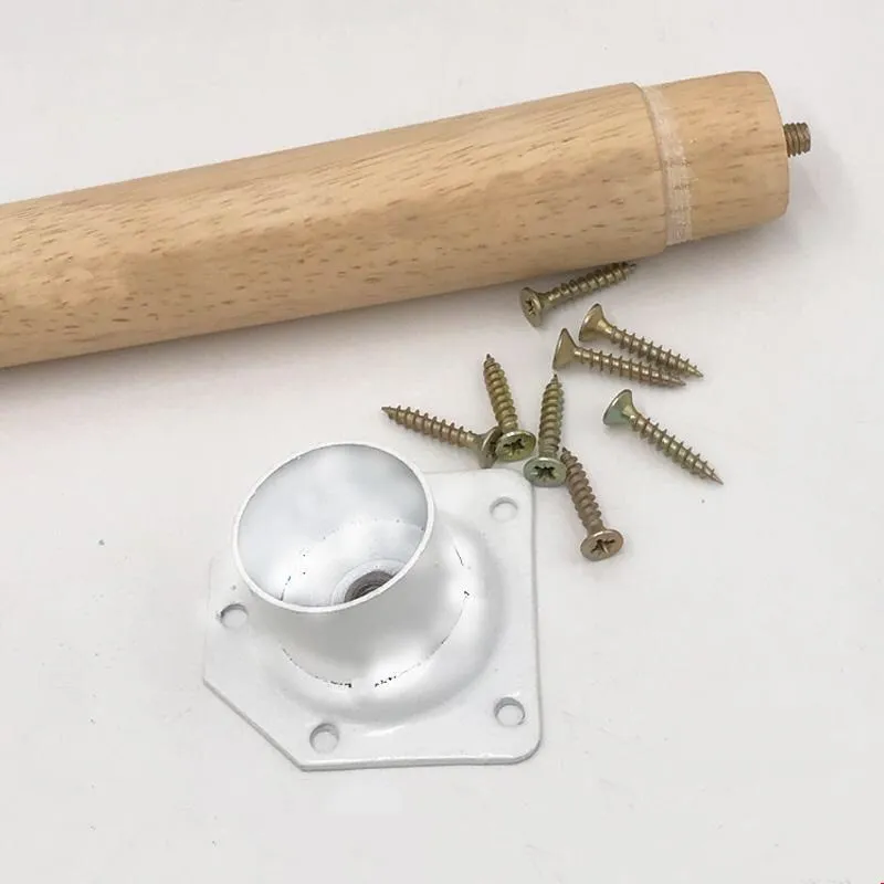 

4Pcs/Set Sofa Legs 54cm 42cm 30cm Nordic Style Wood Sofa Leg for Table Chair Bed Legs Furniture Leg Beveled Feet Raised Cushion