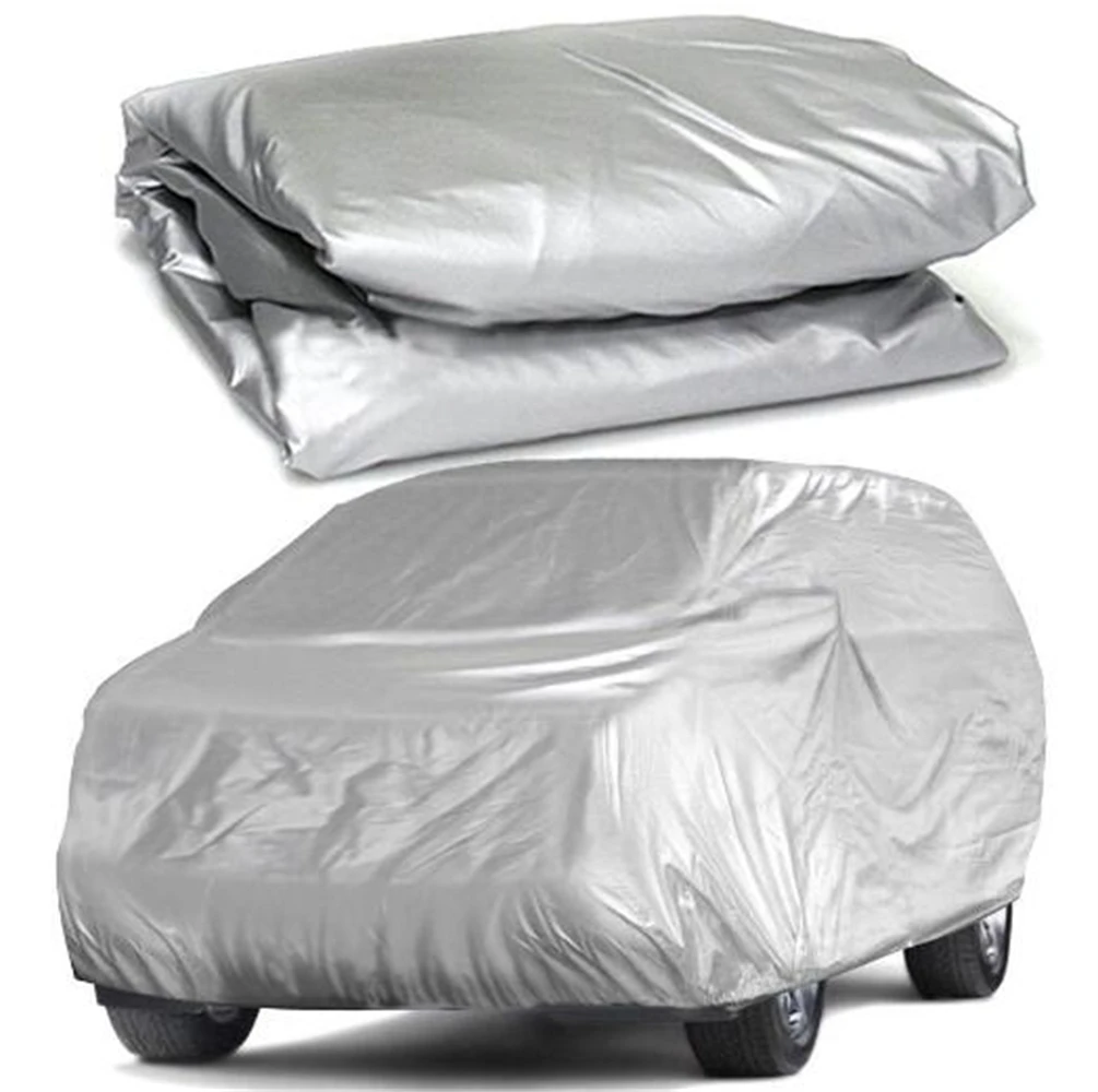 

S 3400x1580x1700mm Car Van Off-road Vehicle Cover M L XL Waterproof Outdoor UV Snow Heat Dust Rain Resistant Suv MPV Cover