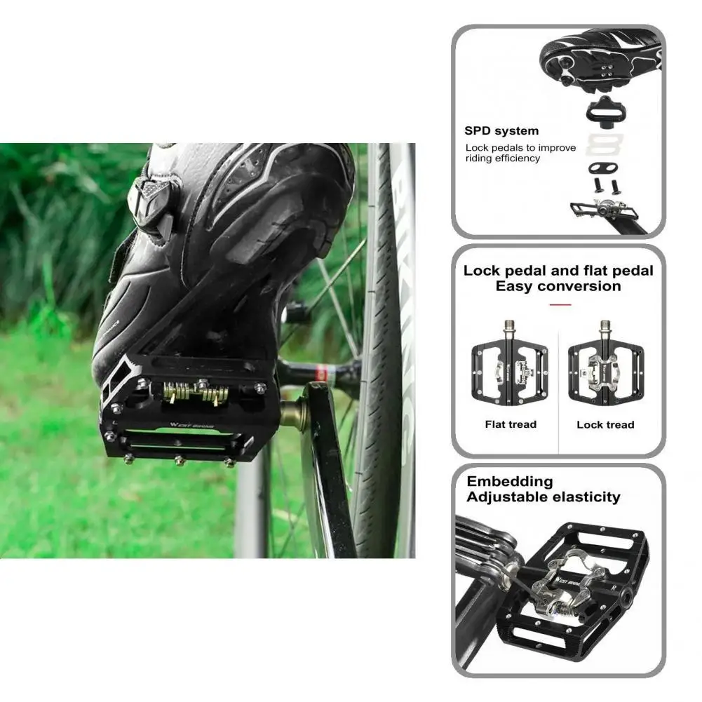 

Stable Universal High Strength Hollow Road Bicycle Pedal for Riding
