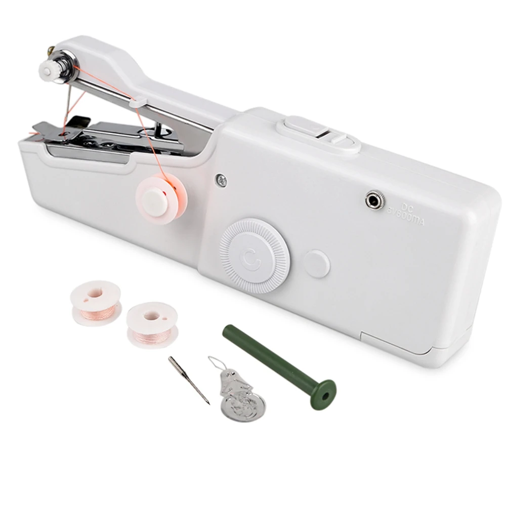 Новинка 2019! портативная ручная электрическая швейная машина для шитья рукоделия