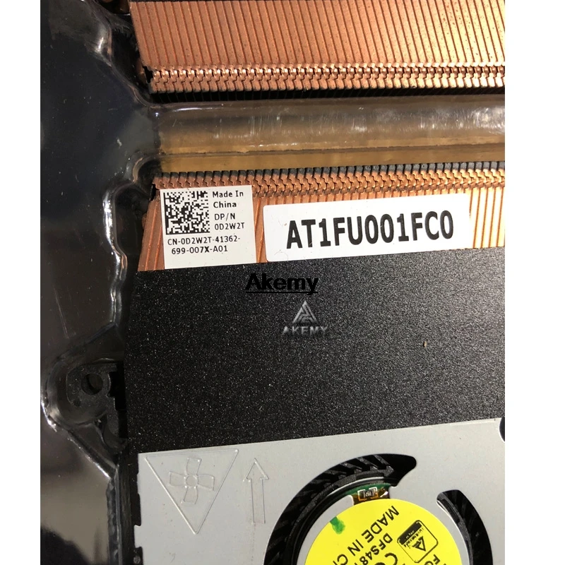 Новый оригинальный процессор gpu кулер для For DELL M13X R1 R2 охлаждающий вентилятор