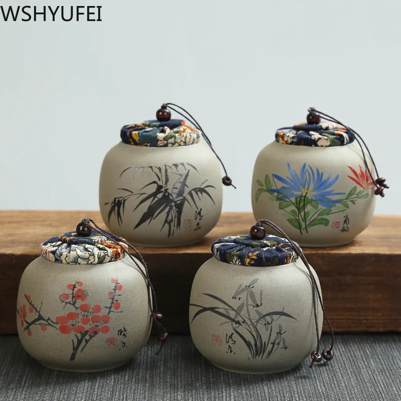 1 шт. емкость для хранения чайник из консервированного Пуэра керамическая посуда