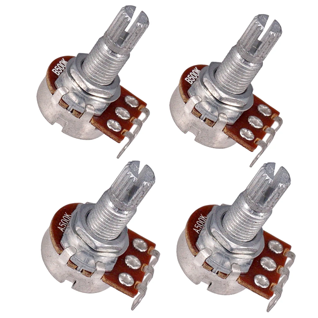 FULL SIZE POTS Set Log A & Linear B 500k Volume Tone Control Potentiometer | Спорт и развлечения