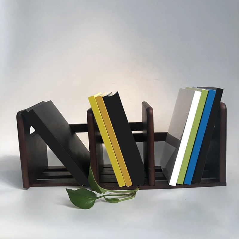 

Solid Wood Wooden Bookends Wooden Bookshelf Creative Bookshelf Solid Wood Bookshelf Book Finishing Rack