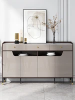 zq italian sideboard cabinet living room wall locker tea cabinet modern light luxury home kitchen cupboard