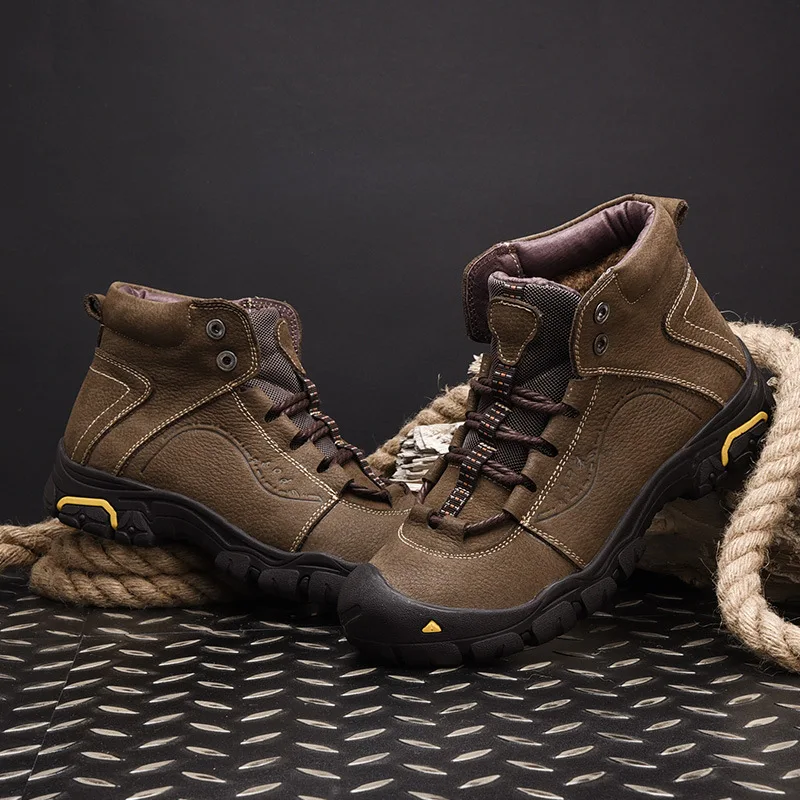 Высокие спортивные походные ботинки Мужская походная обувь на открытом воздухе