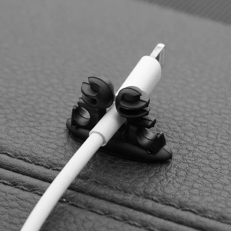 8 шт. универсальный мульти функциональный Дата кабель зажим для автомобильного